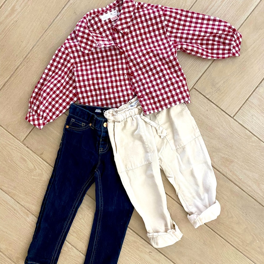 Girls ZARA 3/4 Outfit